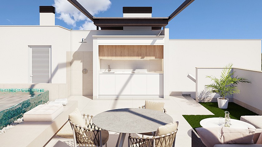 2 bedroom Apartments - solarium in Pilar de la Horadada in Medvilla Spanje