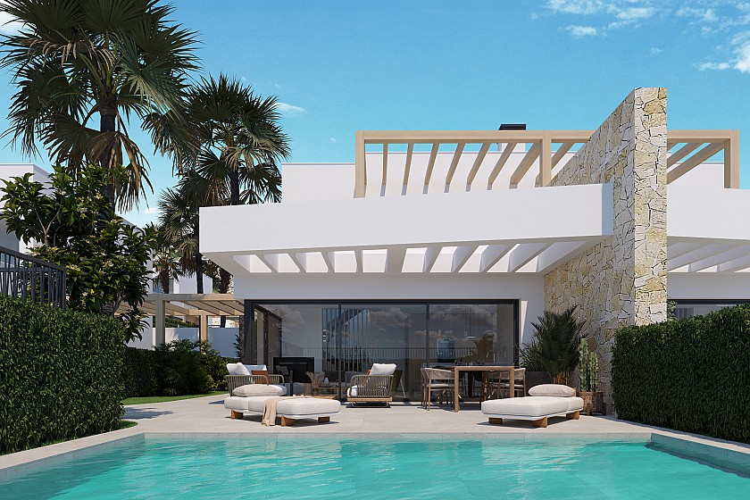 3 bedroom Terraced villa in Font de Llop golf in Medvilla Spanje