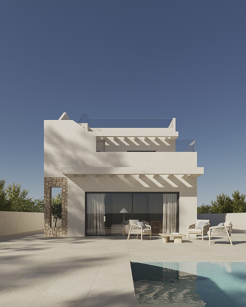 5 bedroom Villa with basement in Polop in Medvilla Spanje