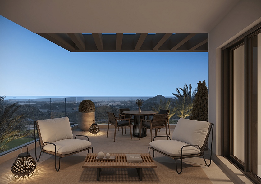 2 bedroom Apartment with garden in San Juan de los Terreros in Medvilla Spanje