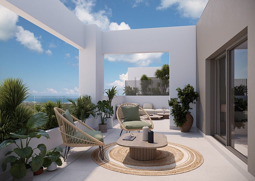 3 bedroom Apartment with terrace in San Juan de los Terreros in Medvilla Spanje