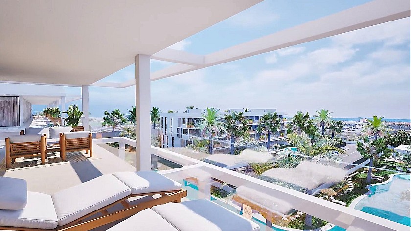 2 bedroom Apartment with garden in Mar de Cristal in Medvilla Spanje