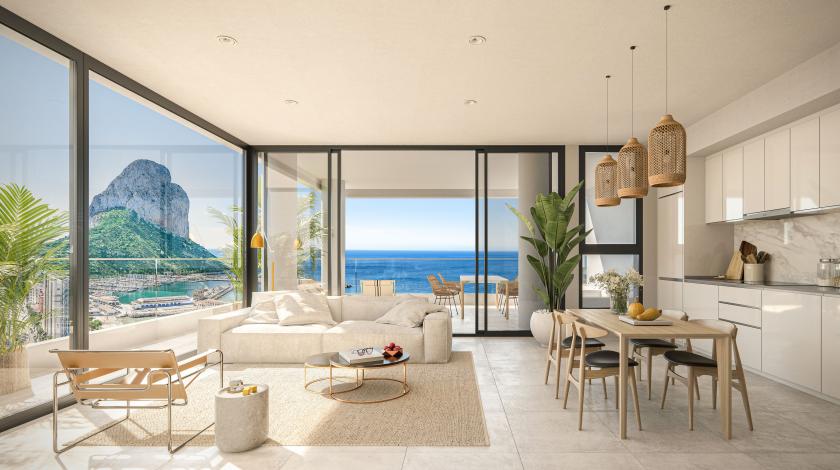 2 bedroom Apartment with terrace in Calpe