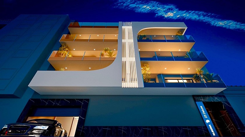 3 bedroom Apartment with terrace in Torrevieja in Medvilla Spanje