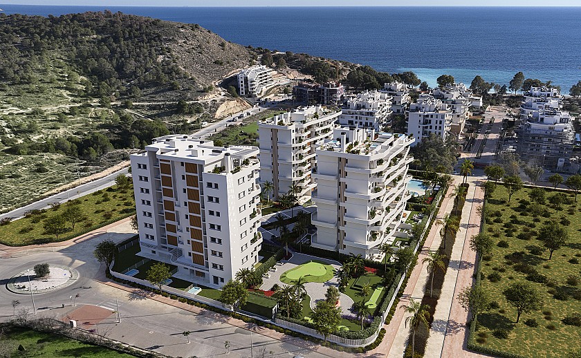 3 bedroom Apartment with terrace in Villajoyosa in Medvilla Spanje
