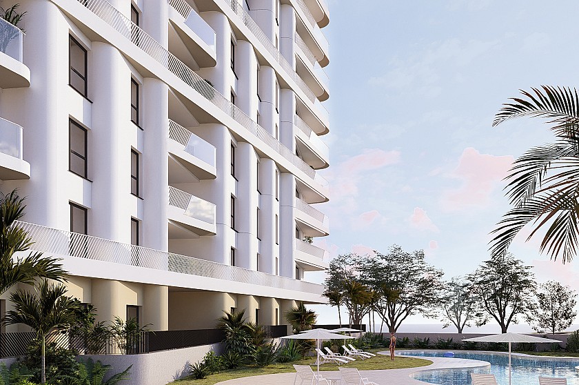 2 bedroom Apartment with terrace in Villajoyosa in Medvilla Spanje