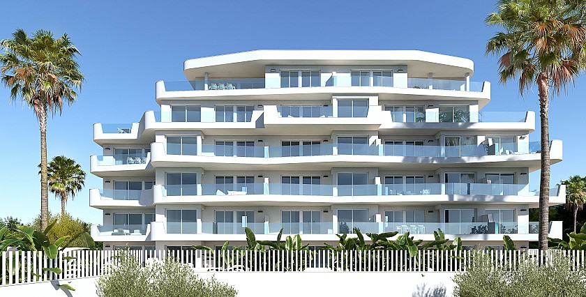 2 bedroom Apartments - solarium in Mil Palmeras in Medvilla Spanje