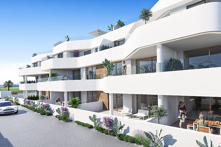 3 bedroom Apartments - solarium in Los Alcazares
