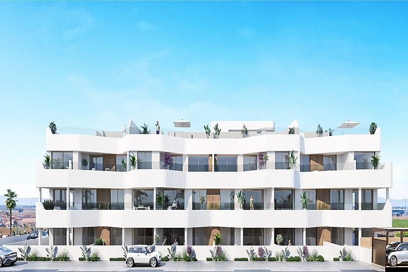 4 bedroom Apartments - solarium in Los Alcazares