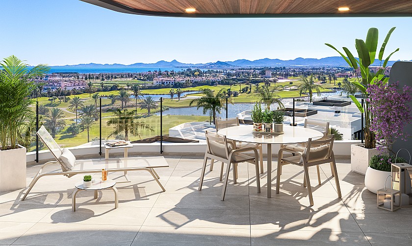 2 bedroom Apartment with garden in Los Alcazares in Medvilla Spanje