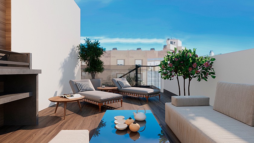 2 bedroom Apartments - solarium in Torrevieja