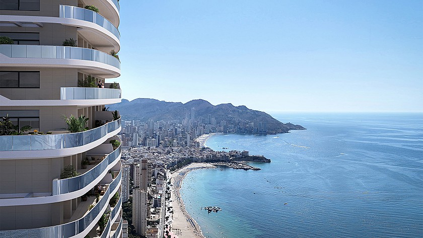 2 bedroom Apartment with terrace in Benidorm