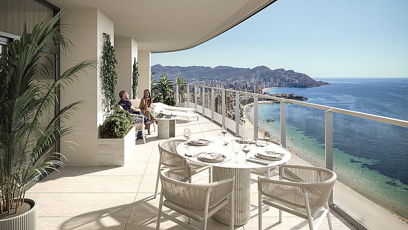 3 bedroom Apartment with terrace in Benidorm