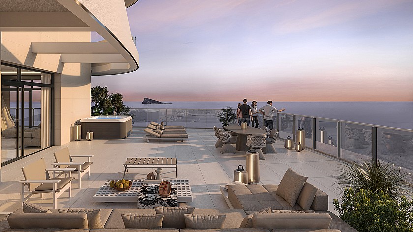4 bedroom Apartment with terrace in Benidorm