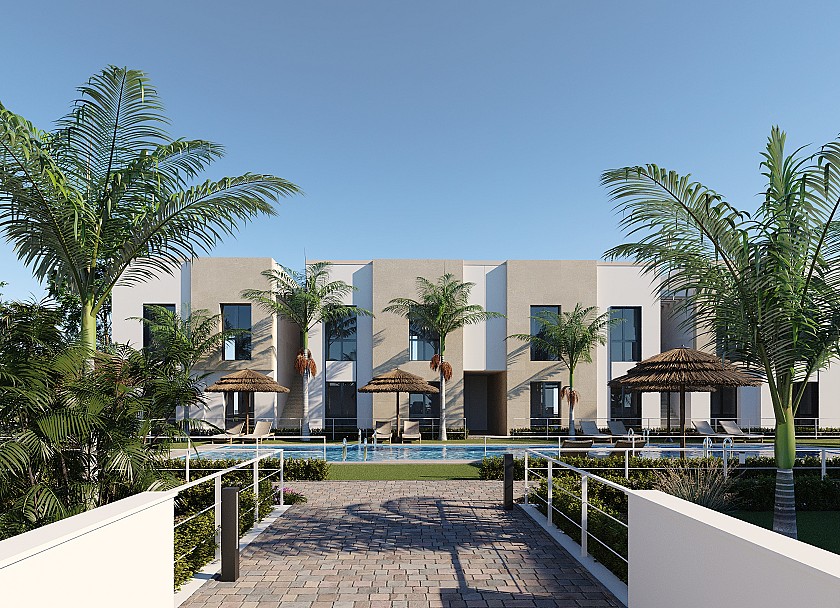 2 bedroom Apartment with garden in Santa Rosalía Resort