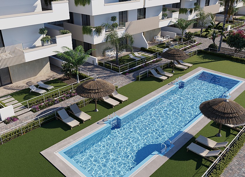 2 bedroom Apartment with terrace in Santa Rosalía Resort
