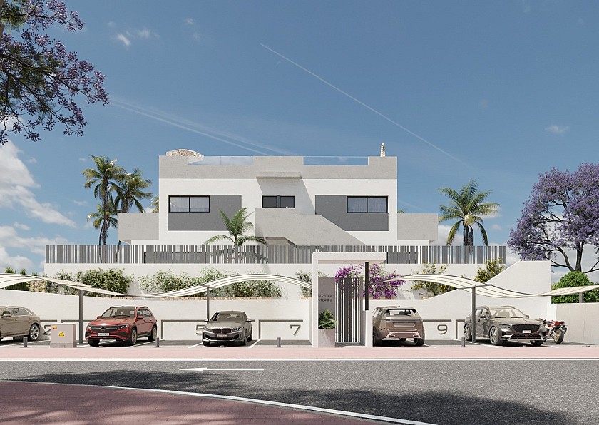 2 bedroom Apartments - solarium in Torrevieja in Medvilla Spanje