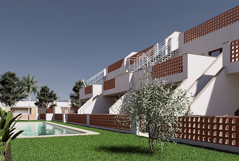 3 bedroom Apartment with garden in Pilar de la Horadada