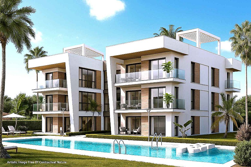 2 bedroom Apartment with garden in Los Alcazares in Medvilla Spanje