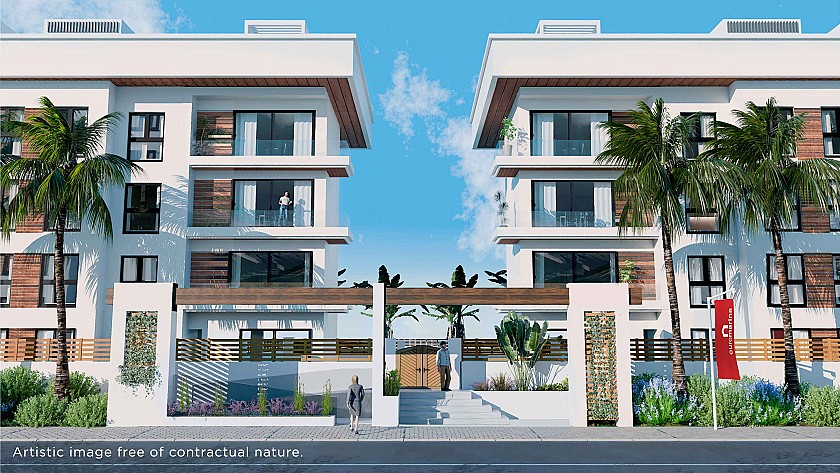 3 bedroom Apartment with garden in Los Alcazares in Medvilla Spanje