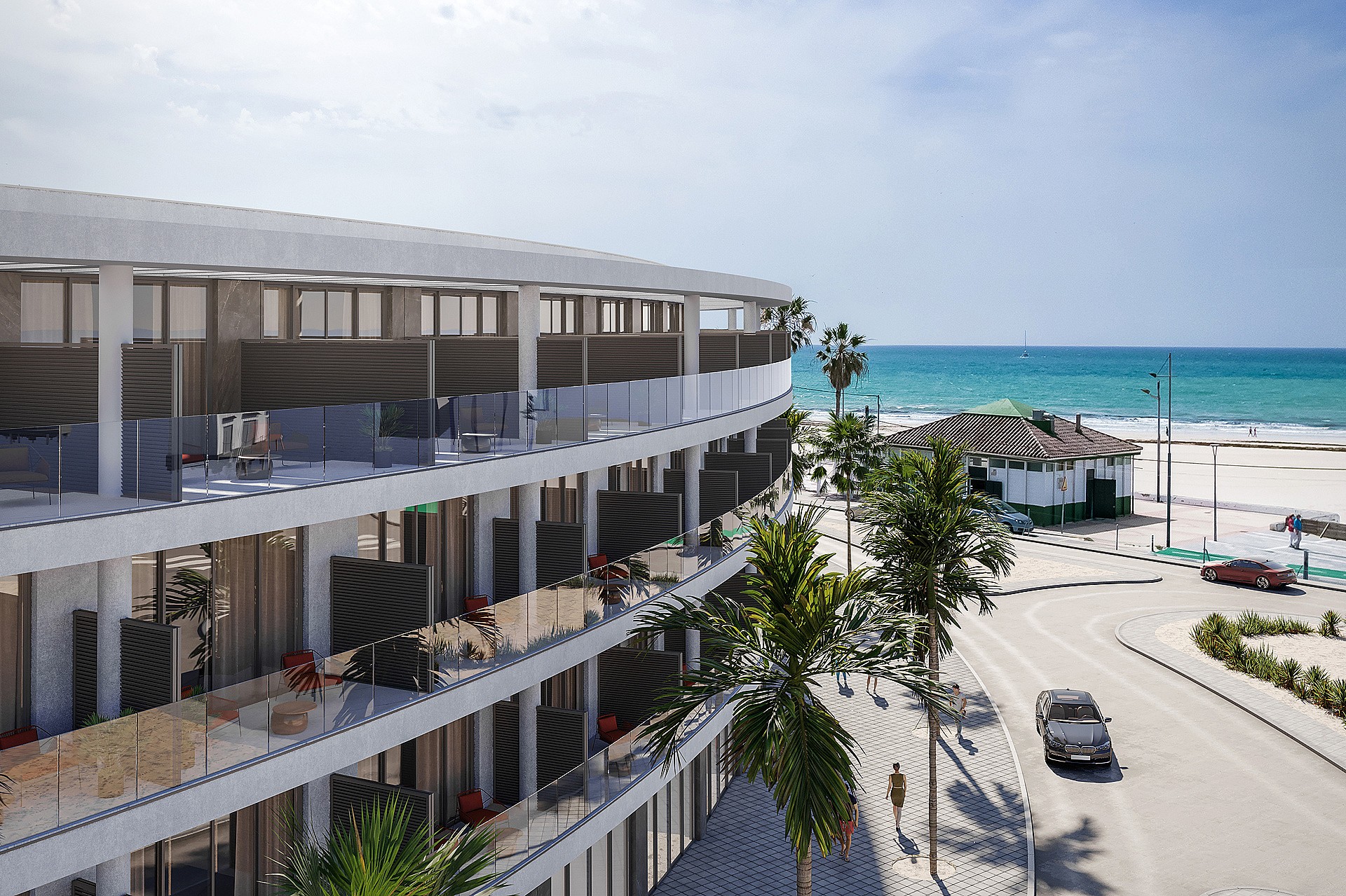 1 bedroom Apartment with terrace in Barbate in Medvilla Spanje