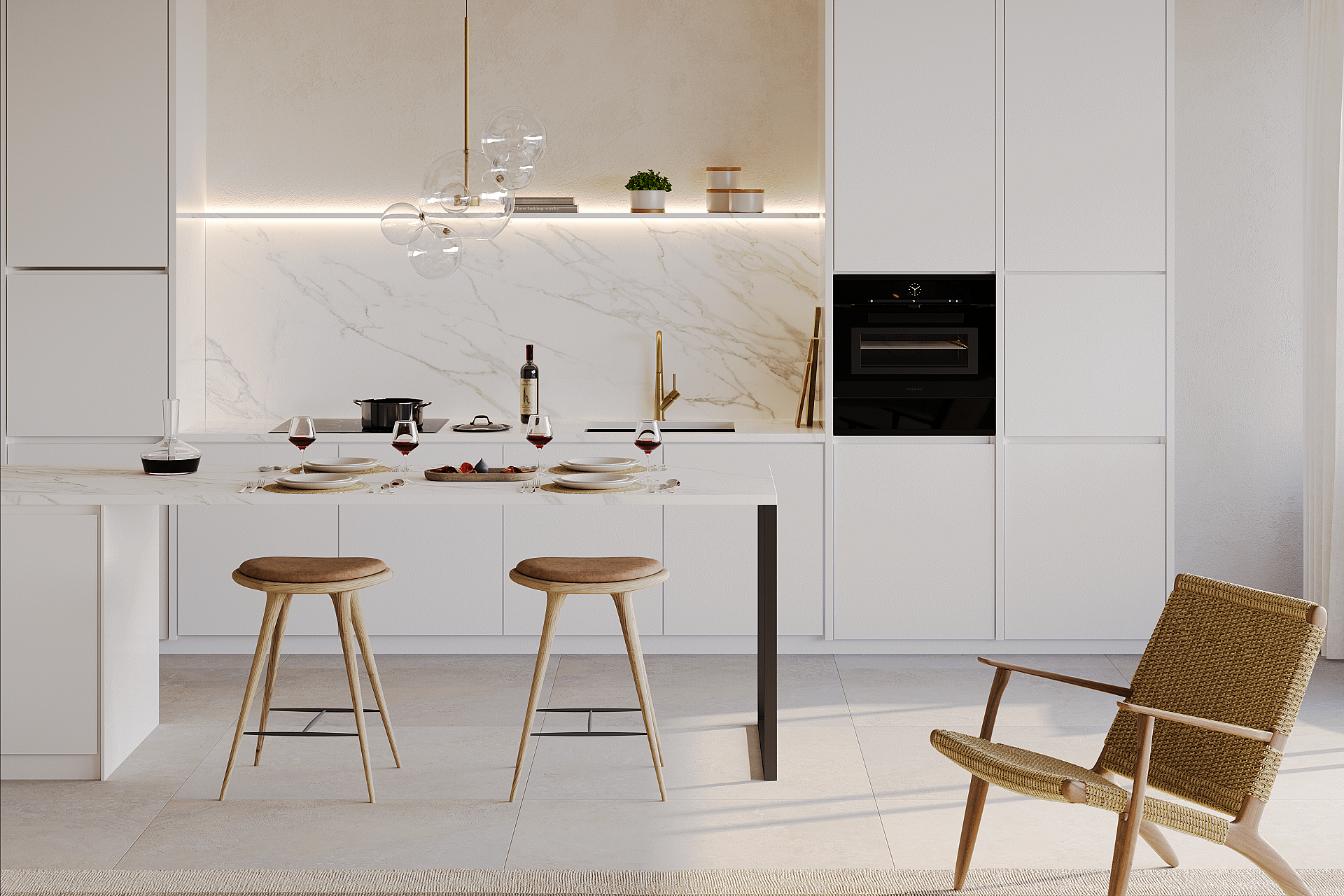 ICONIC - Luxury new development with panoramic sea views in Adeje in Medvilla Spanje