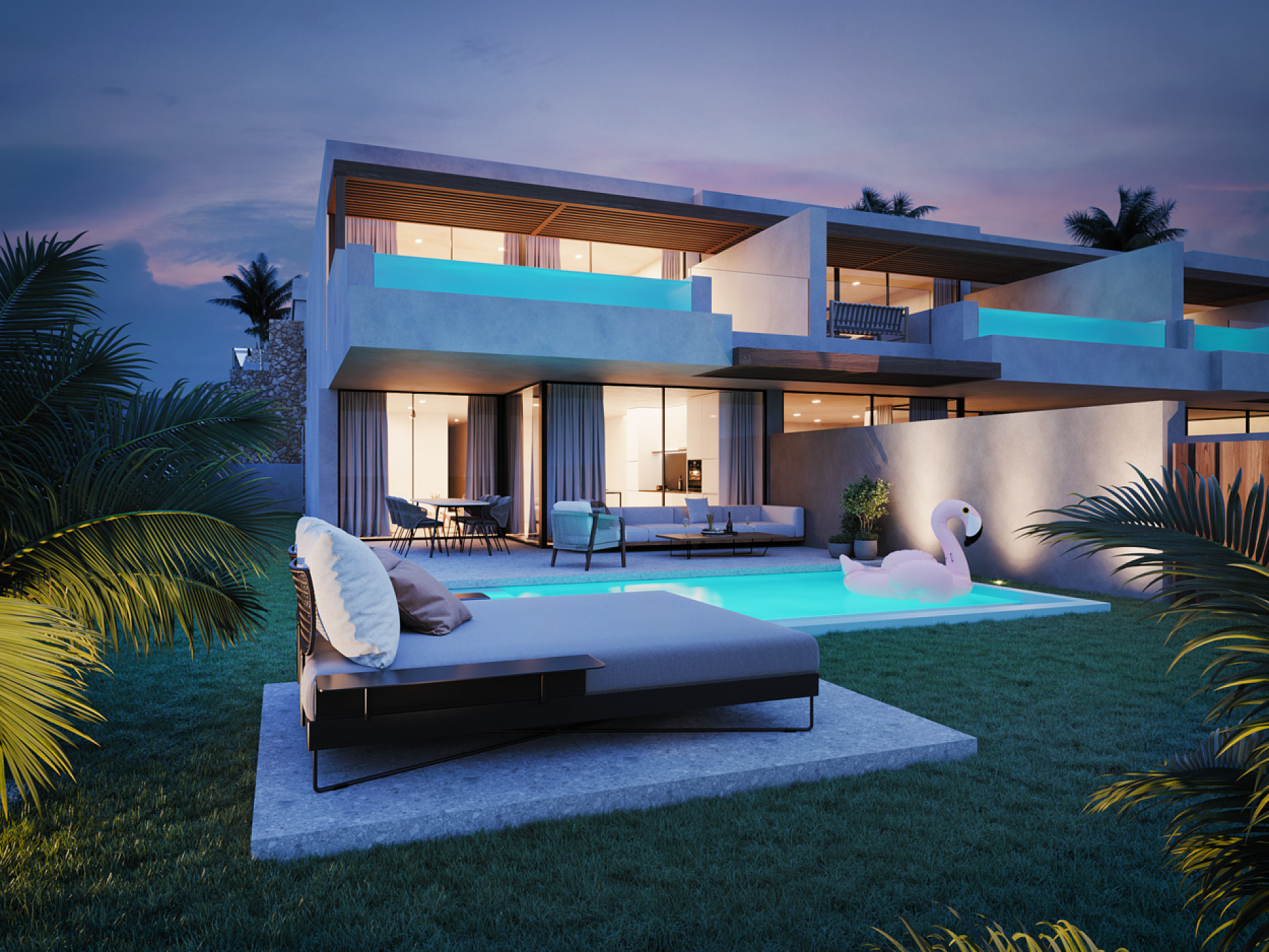 ICONIC - Luxury new development with panoramic sea views in Adeje in Medvilla Spanje