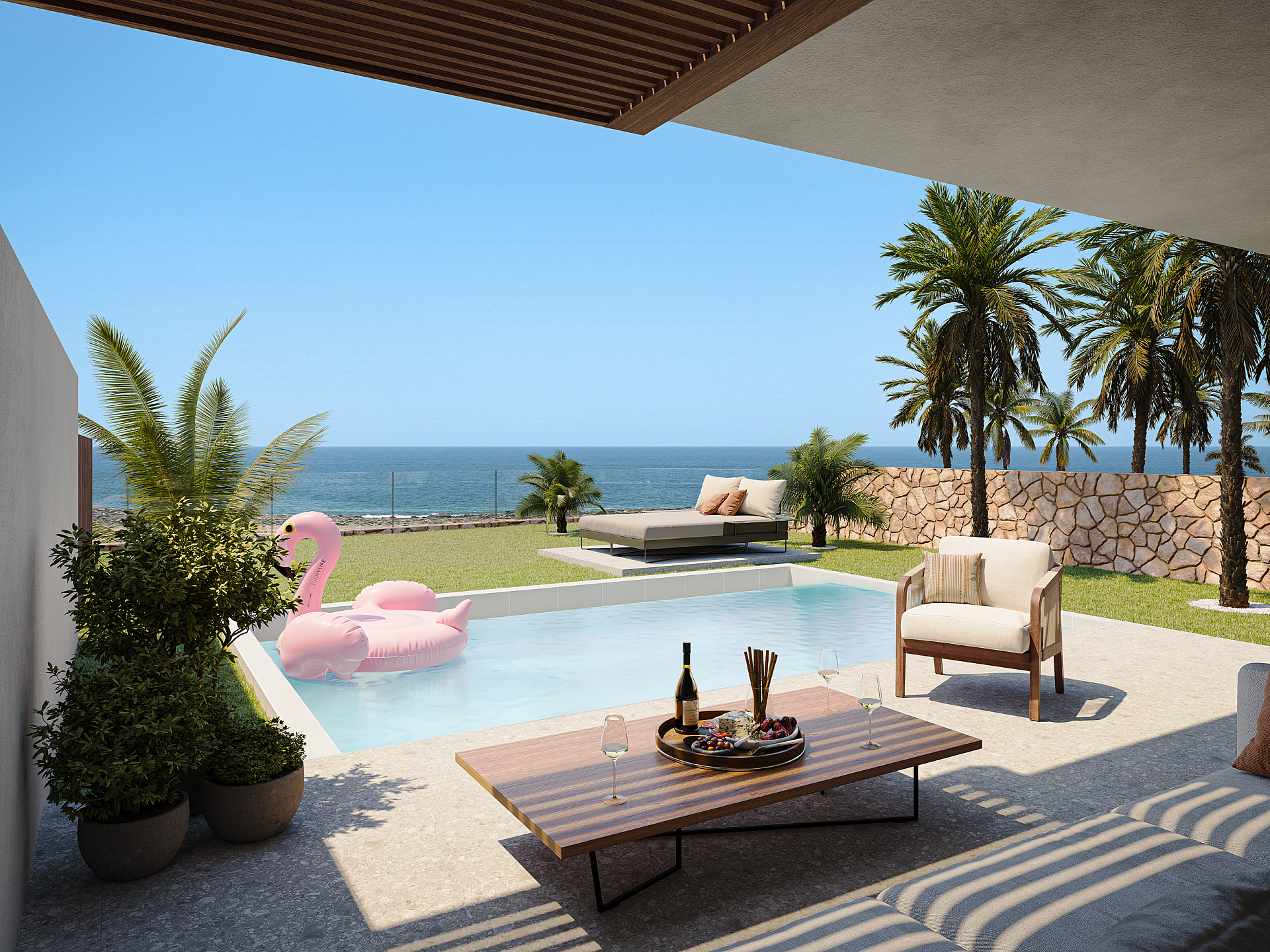 ICONIC - Luxury new development with panoramic sea views in Adeje in Medvilla Spanje