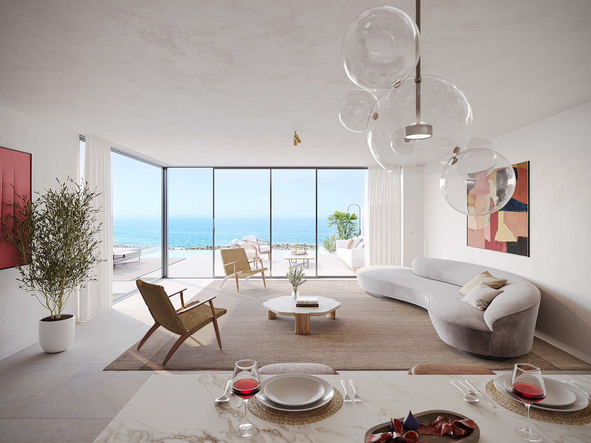 ICONIC - Luxury new development with panoramic sea views in Adeje in Medvilla Spanje