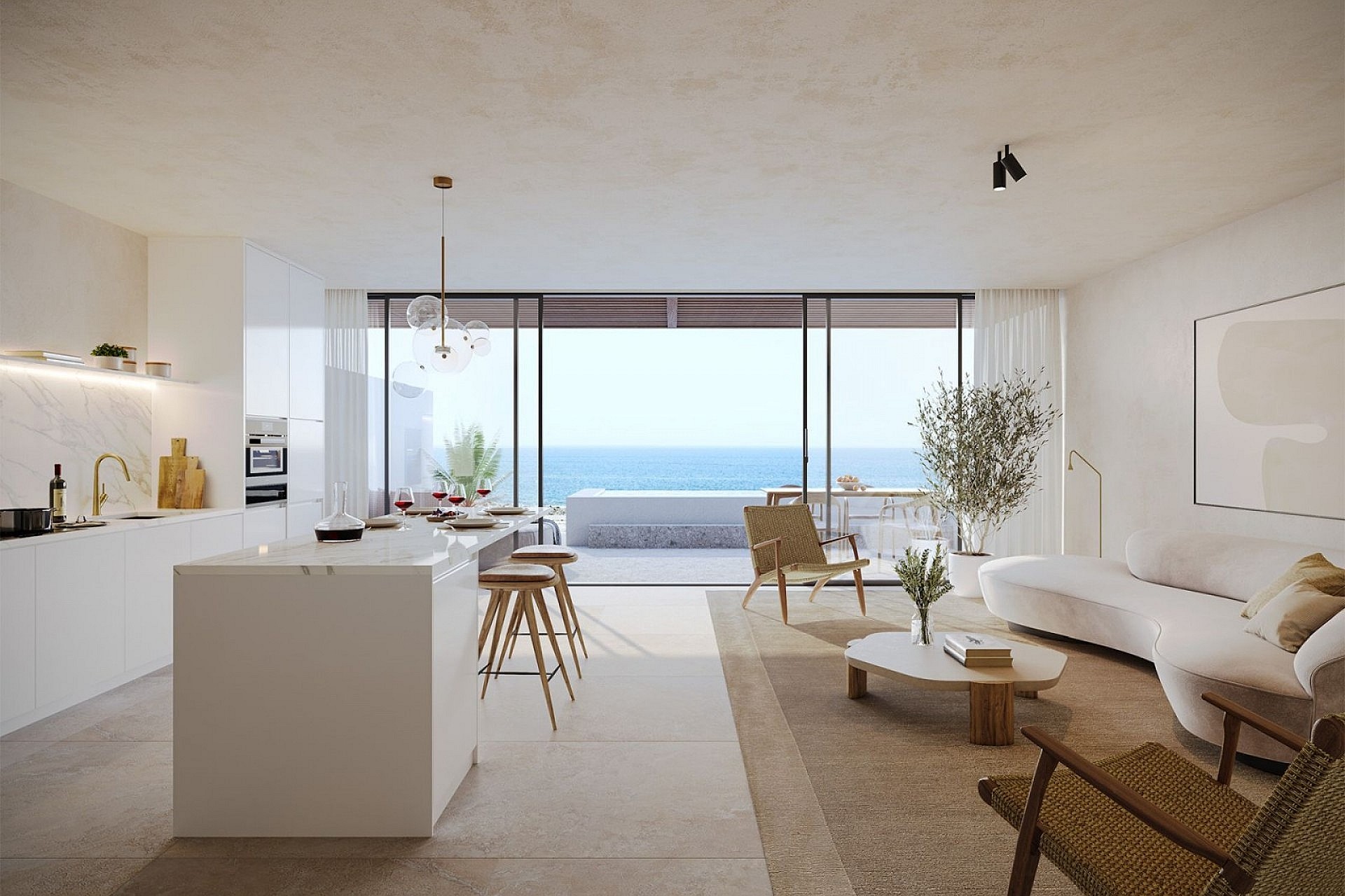 ICONIC - Luxury new development with panoramic sea views in Adeje in Medvilla Spanje