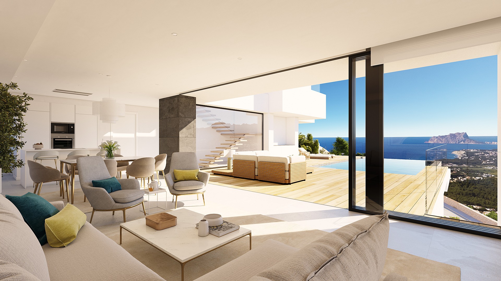 3 bedroom Villa in Benitachell - Cumbre del Sol in Medvilla Spanje