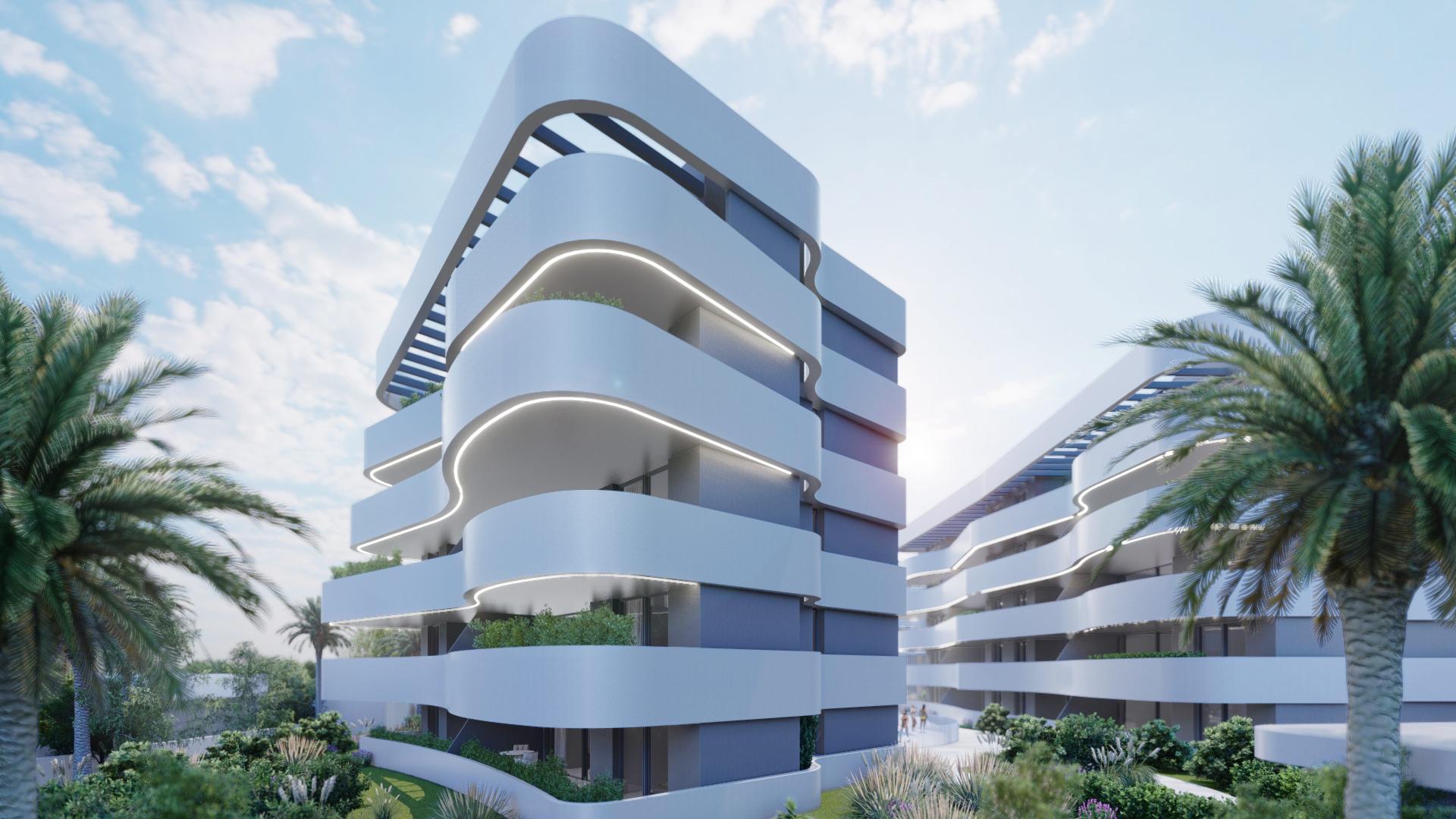 2 bedroom Apartments - solarium in El Raso in Medvilla Spanje