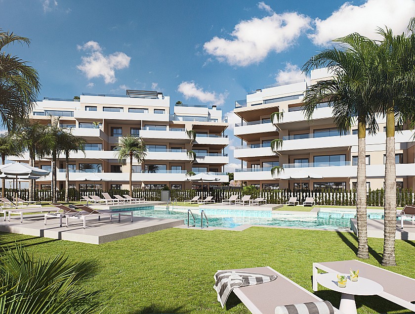 2 bedroom Apartment with terrace in Santa Rosalía Resort