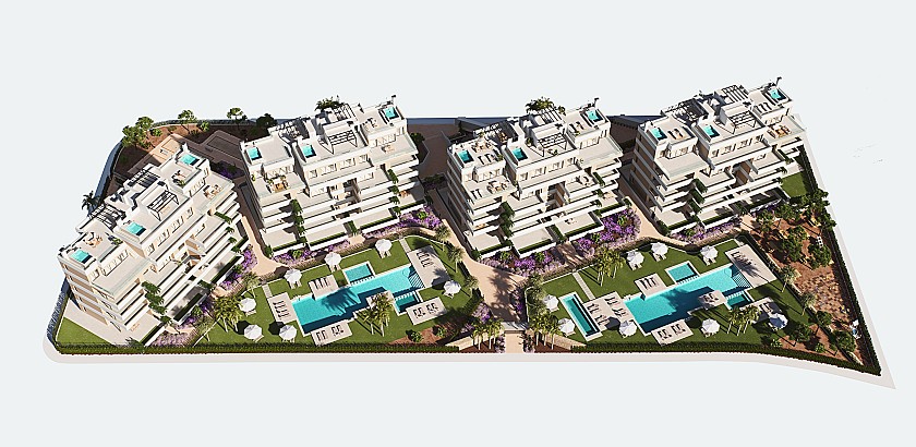 3 bedroom Apartment with terrace in Santa Rosalía Resort