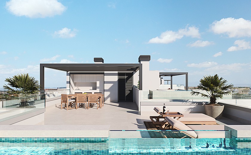 3 bedroom Apartments - solarium in Santa Rosalía Resort