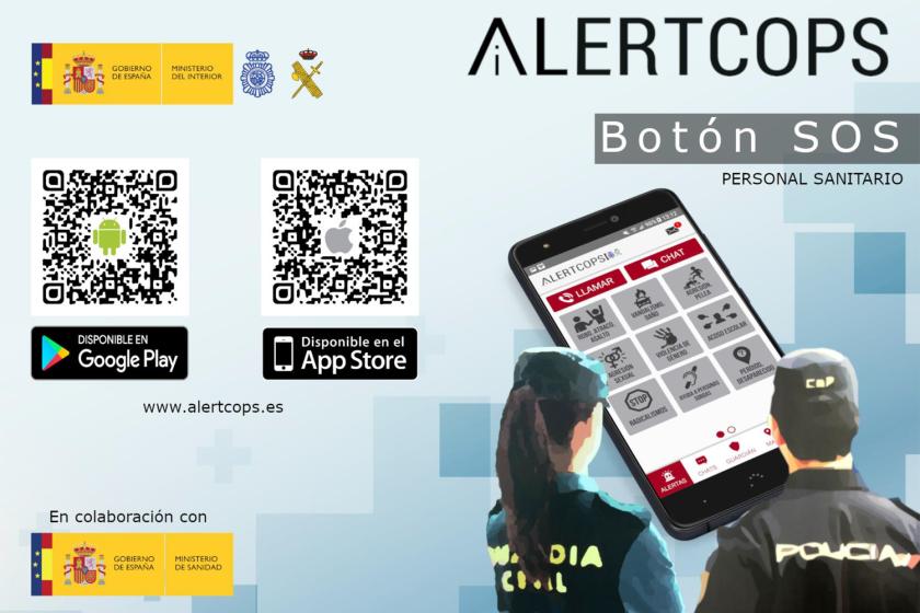 Alertcops, an App from the National Police and Guardia Civil in Medvilla Spanje