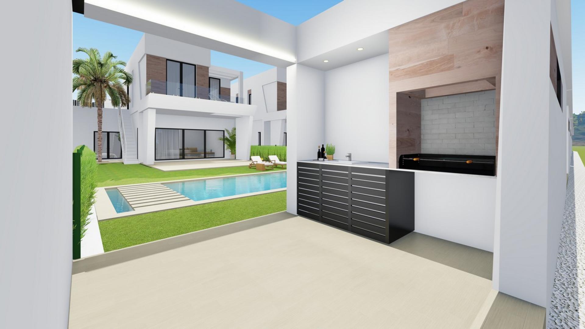 Alicante, New build villas in Finestrat, Costa Blanca North in Medvilla Spanje