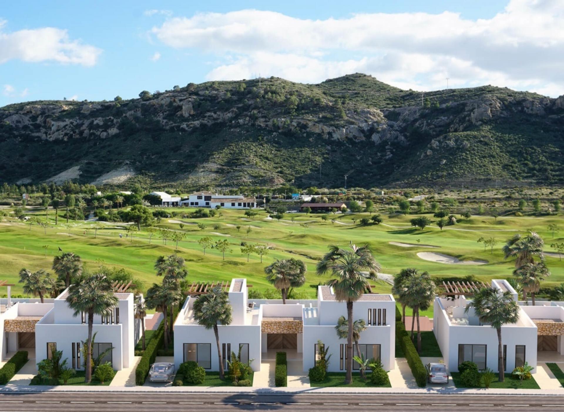 Villa on exclusive golf resort Font Del Llop, Aspe - Costa Blanca in Medvilla Spanje