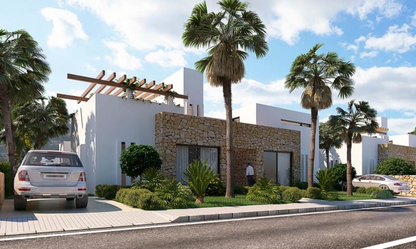 Semi-detached houses on Font Del Llop golf, Aspe - Alicante in Medvilla Spanje