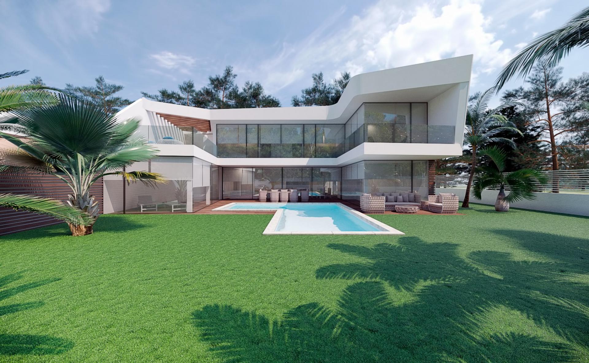 Beautiful luxury villa in Altea, Costa Blanca North in Medvilla Spanje