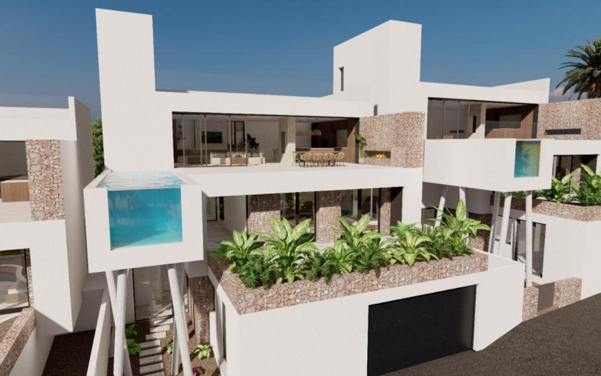 Modern villas for sale near Ciudad Quesada and Rojales in Medvilla Spanje