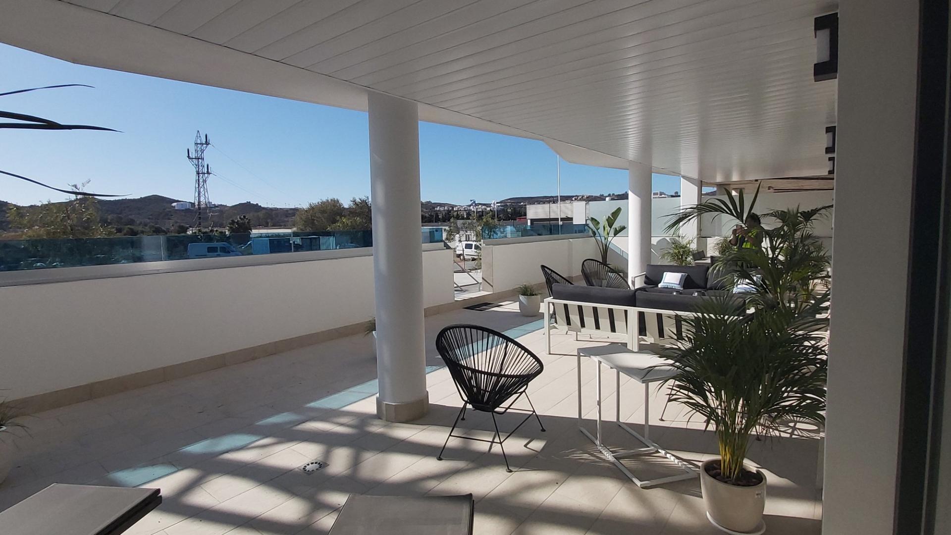 New build apartments near Fuengirola, Málaga, Costa del Sol in Medvilla Spanje