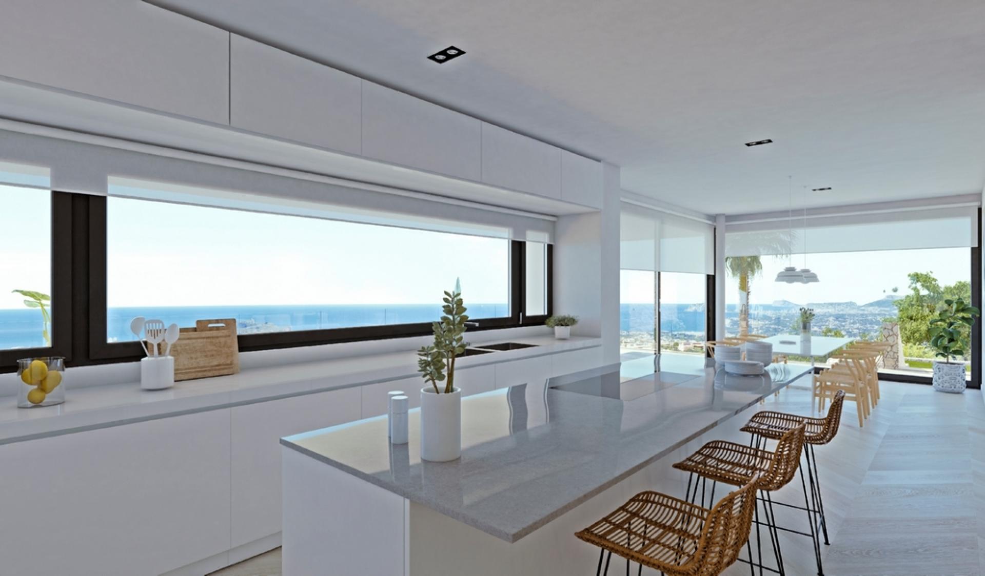 5 bedroom Villa in Benitachell - Cumbre del Sol - New build in Medvilla Spanje