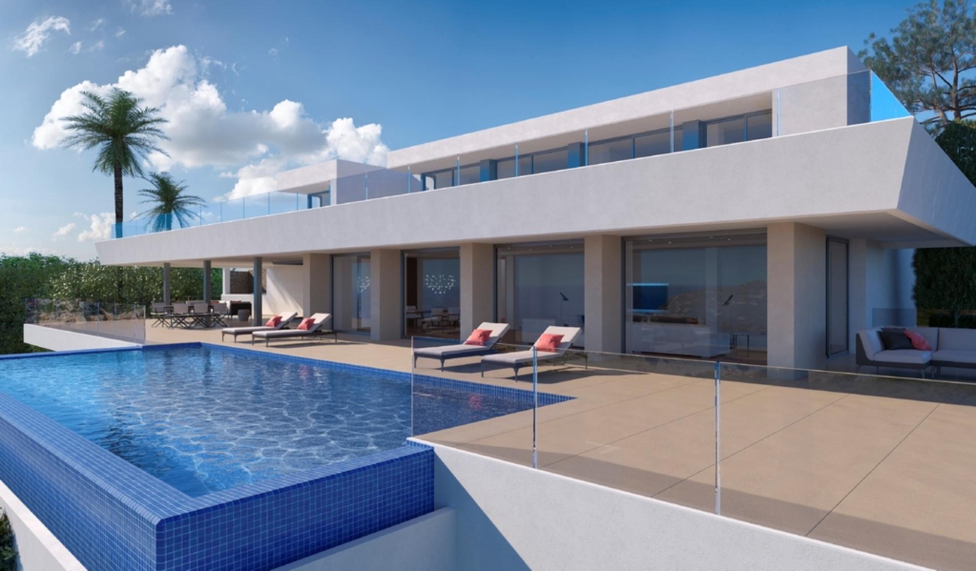 6 bedroom Villa in Benitachell - Cumbre del Sol - New build in Medvilla Spanje