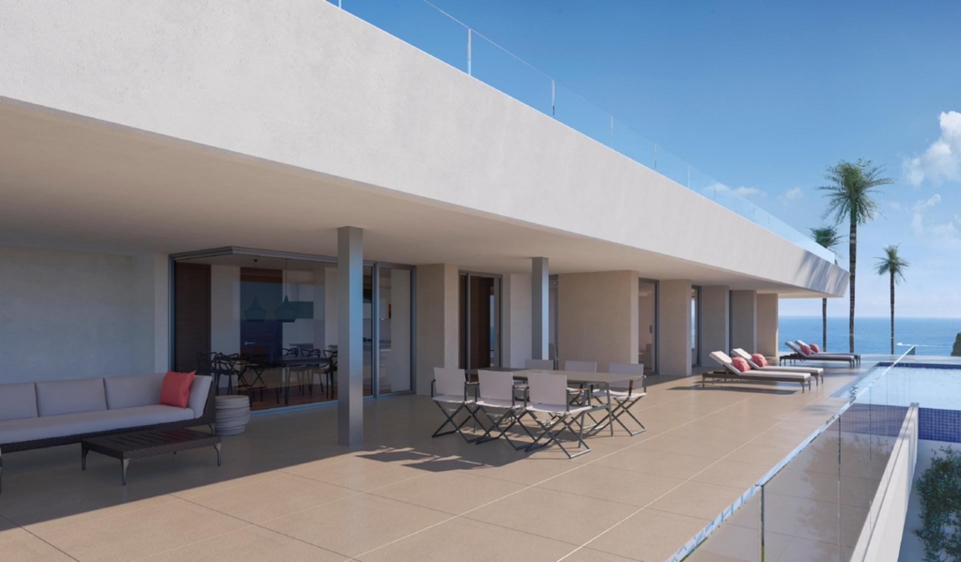 6 bedroom Villa in Benitachell - Cumbre del Sol - New build in Medvilla Spanje