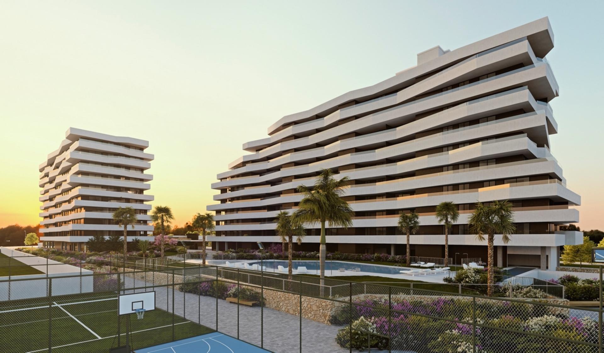 3 bedroom Apartment with terrace in Alicante - New build in Medvilla Spanje