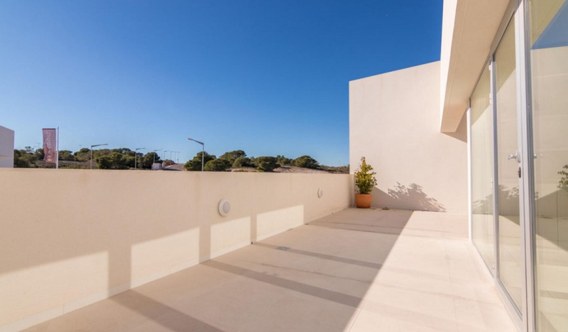 Luxury apartment with roof terrace Orihuela Costa in Medvilla Spanje