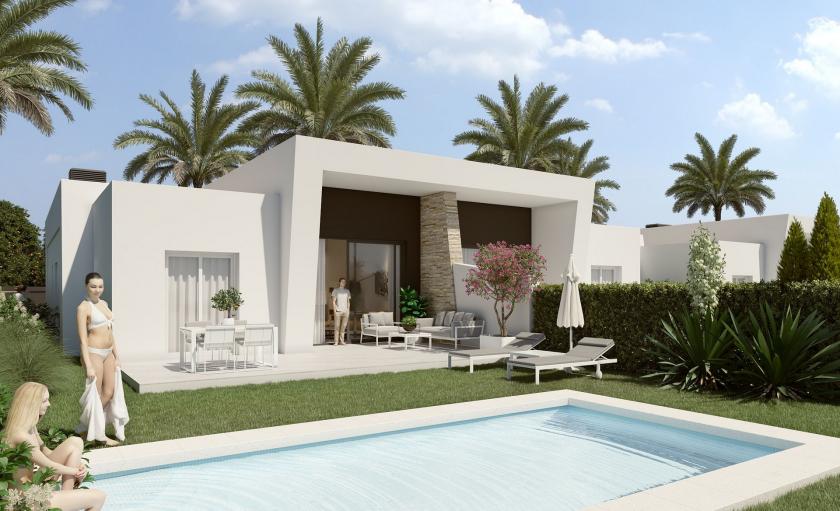 Kos - Semi-detached villas on La Finca golf resort in Medvilla Spanje