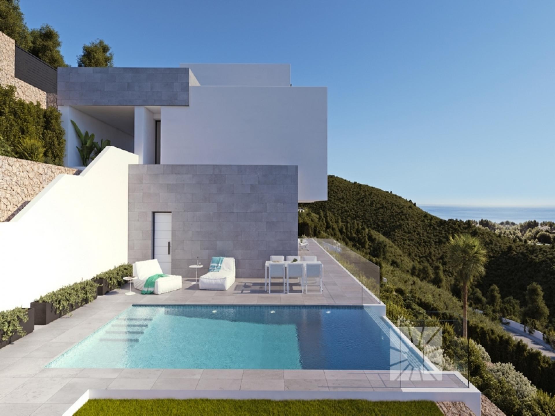 Exclusive luxurious villas in Altea in Medvilla Spanje