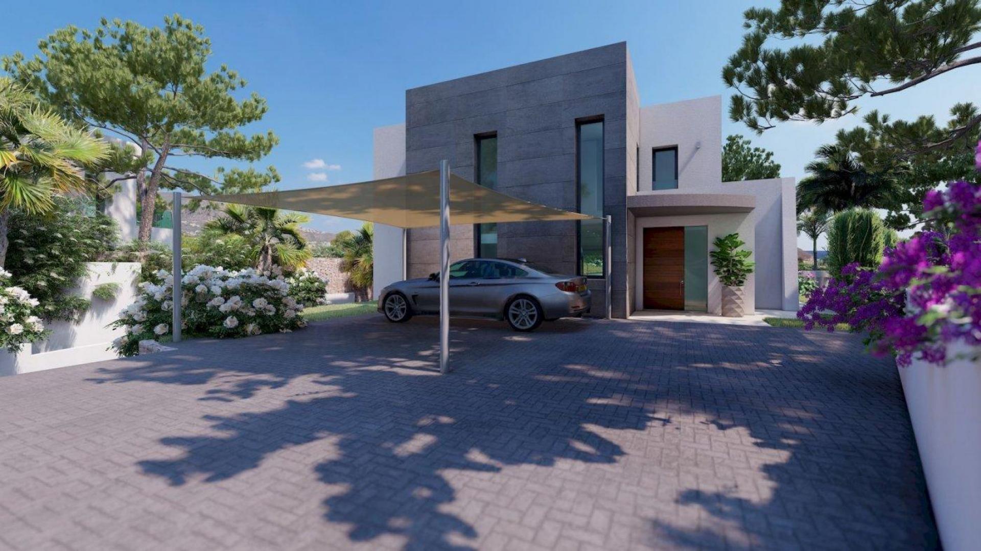 4 bedroom Villa in Moraira - New build in Medvilla Spanje